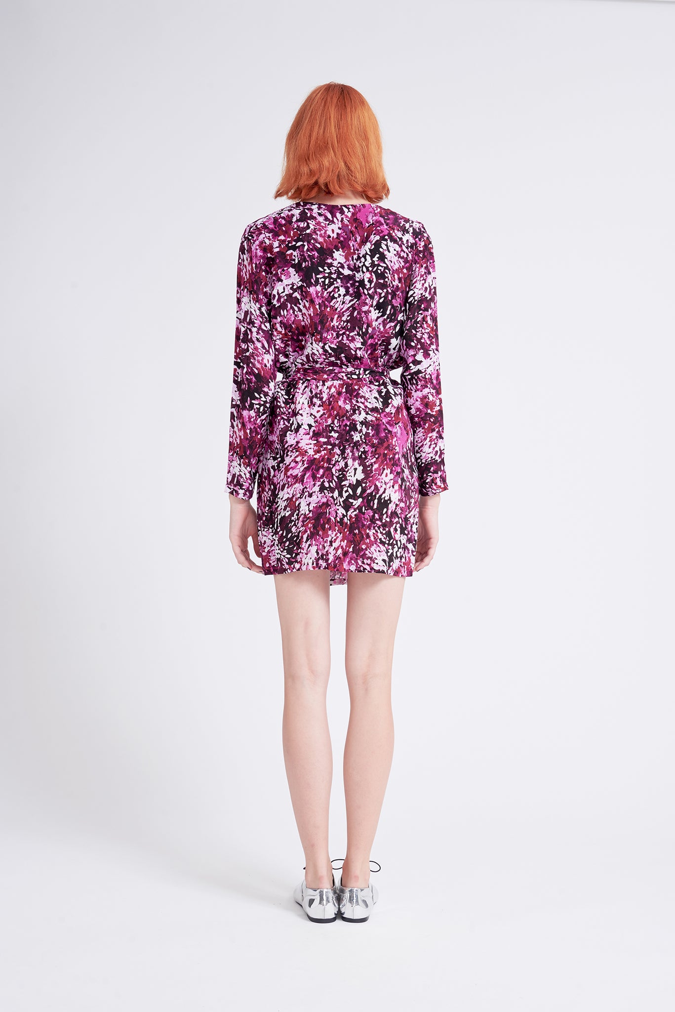 ZP091716DPR : WRAPPED DRESS