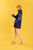 ZN121714D : DRESS WITH CHIFFON SLEEVE