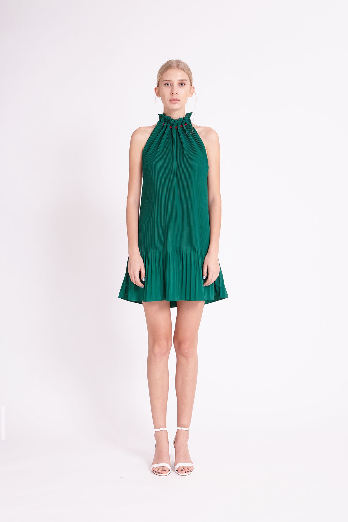 ZM021810D : PLEATED DRESS