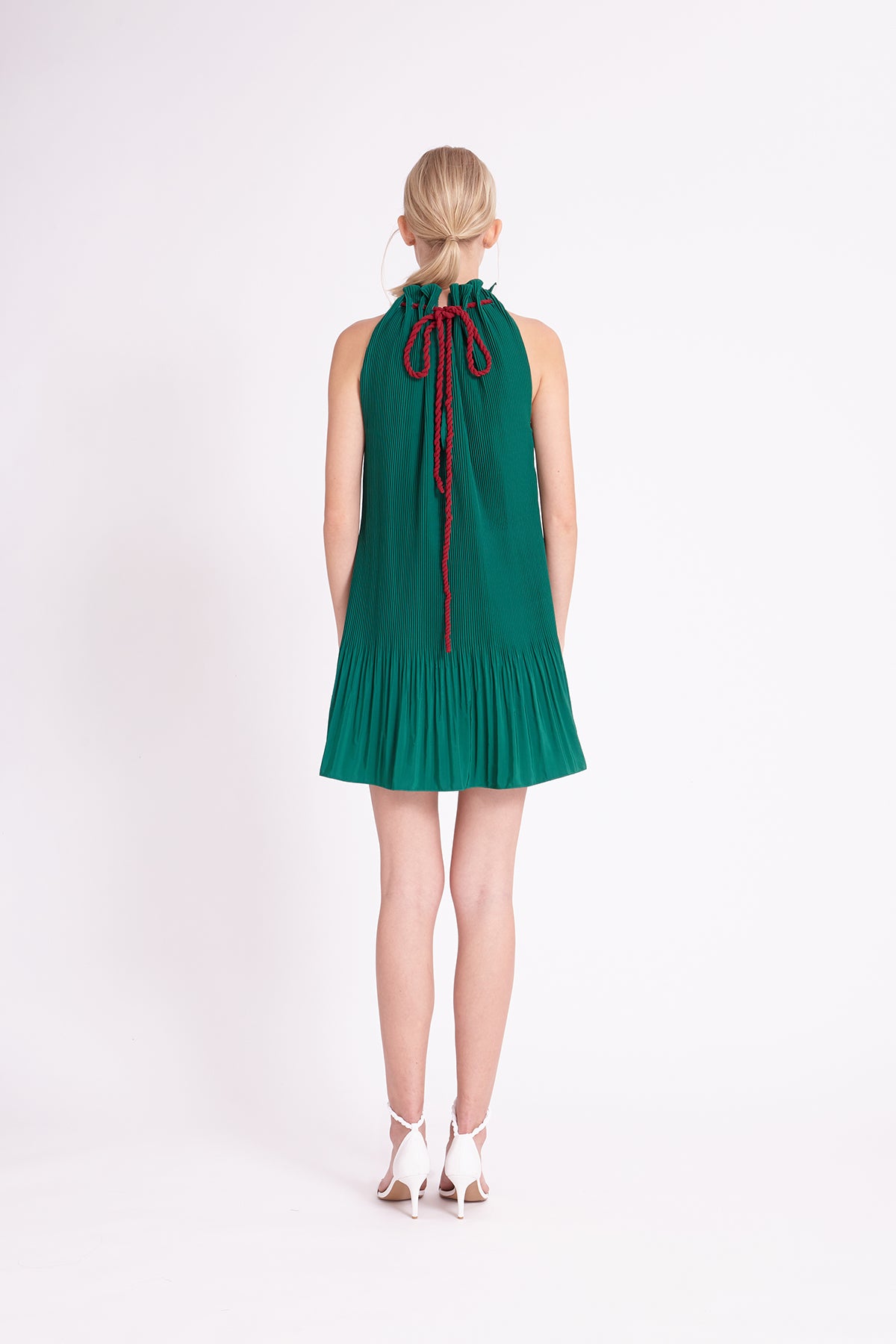 ZM021810D : PLEATED DRESS