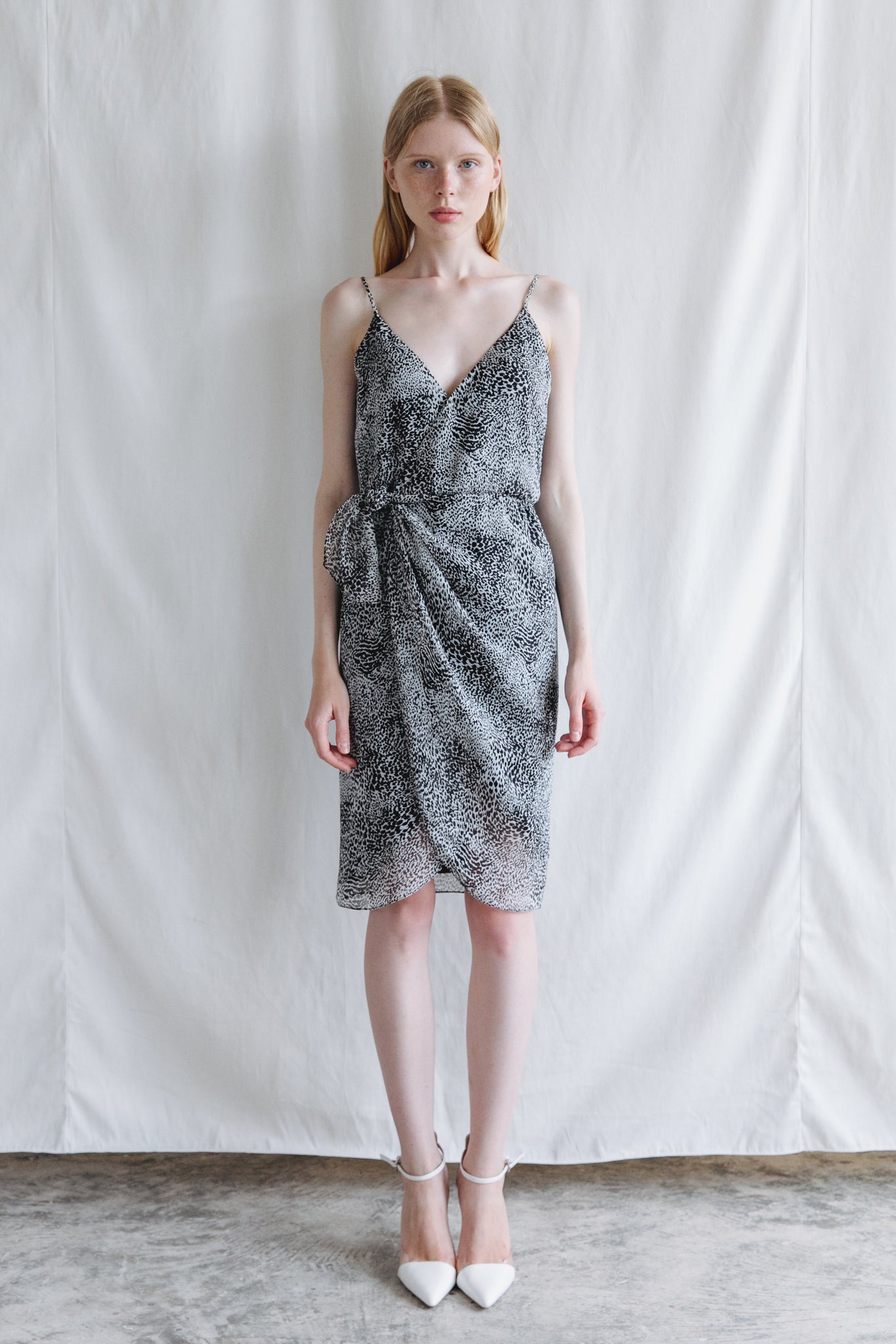 ZP091715DPR : PRINTED DRESS