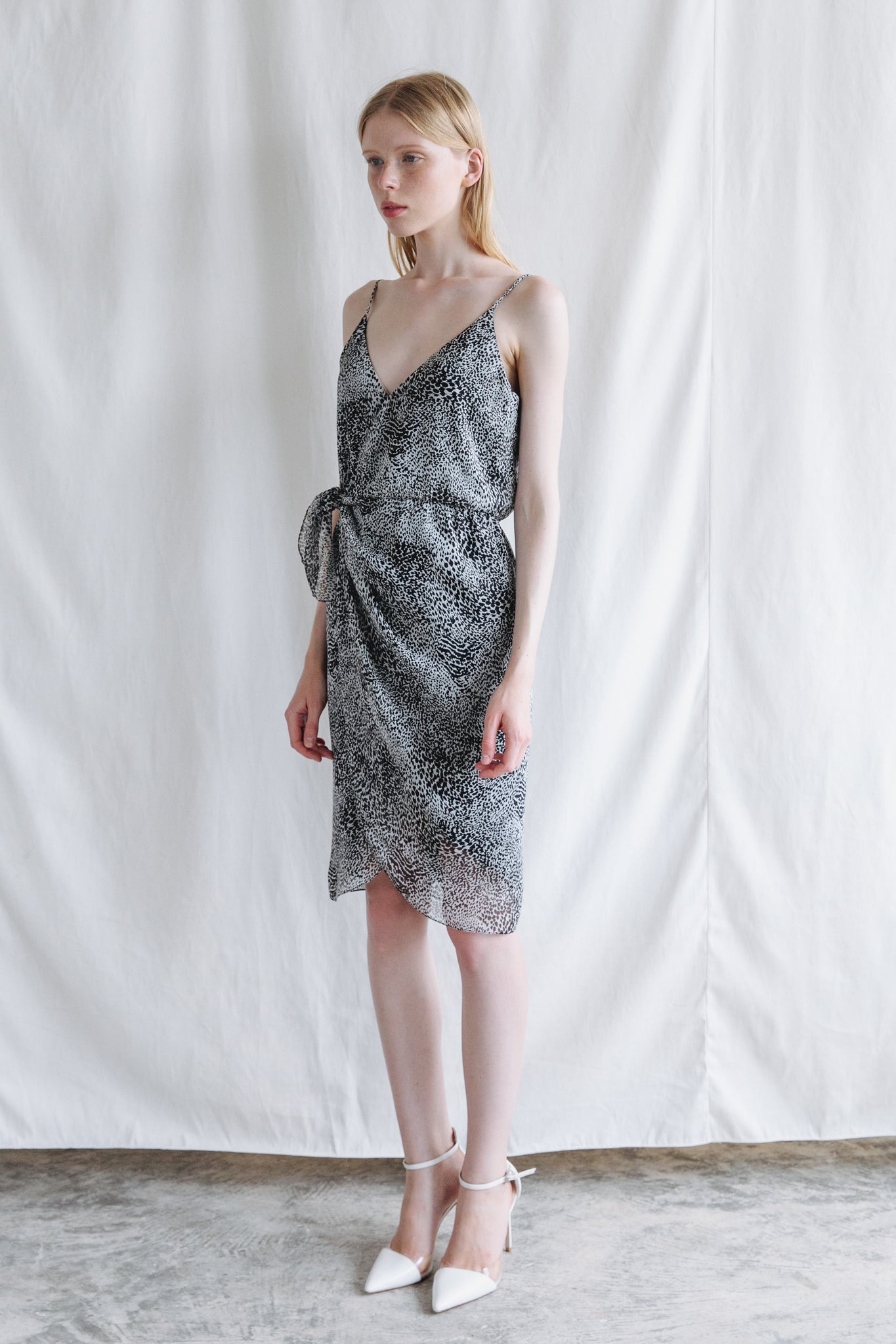 ZP091715DPR : PRINTED DRESS