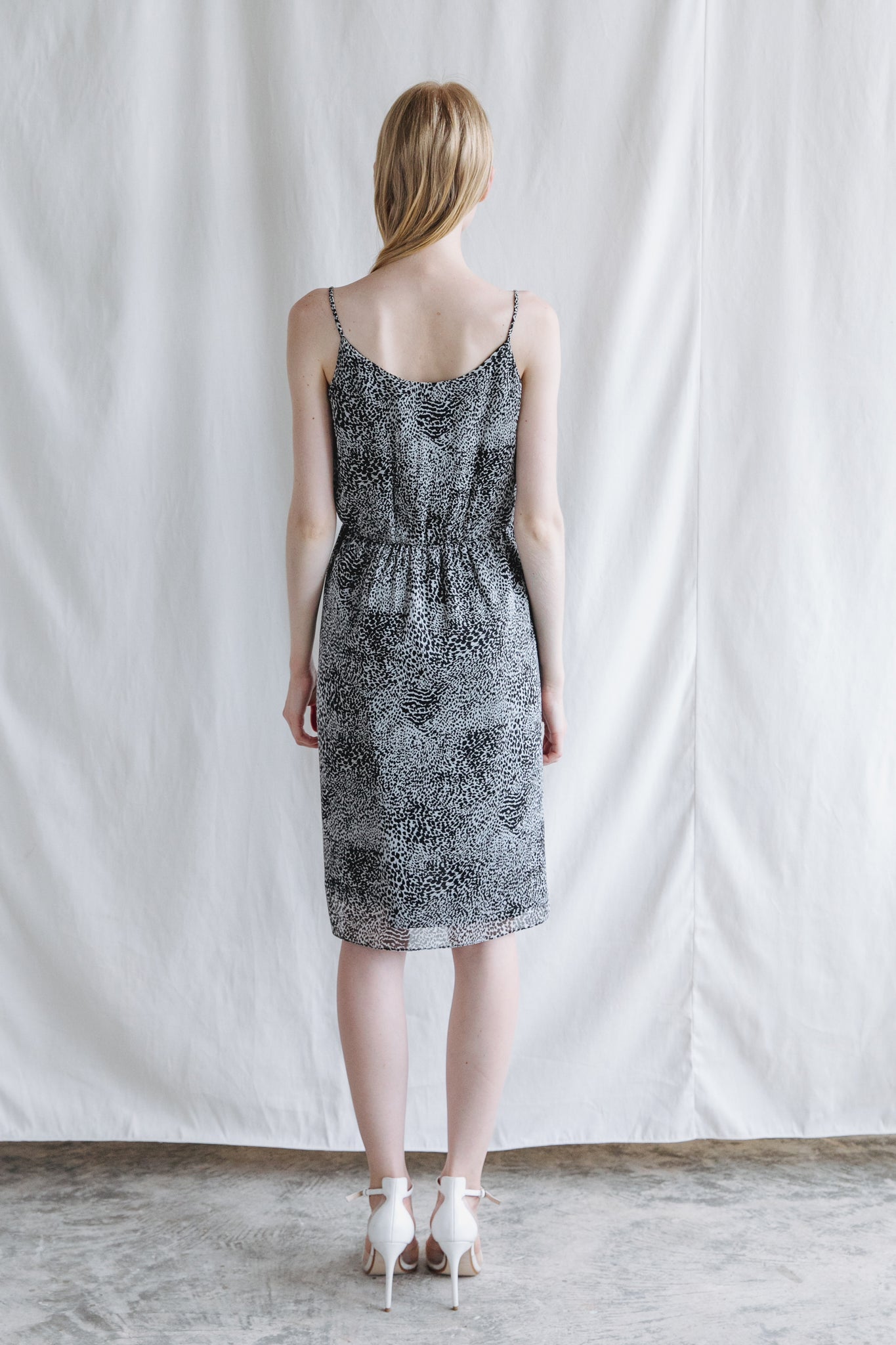 ZP091715DPR : PRINTED DRESS