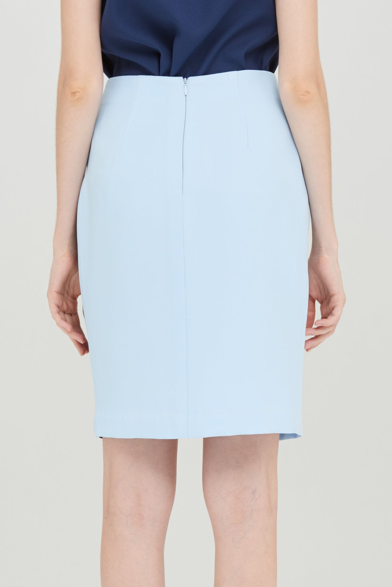 ZT101614S3T : TWO-TONE SKIRT