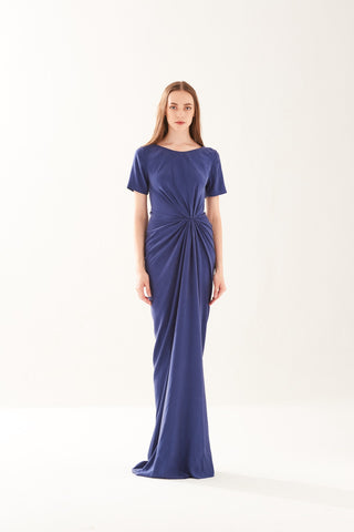 ZS021704DNV : DRAPED DRESS