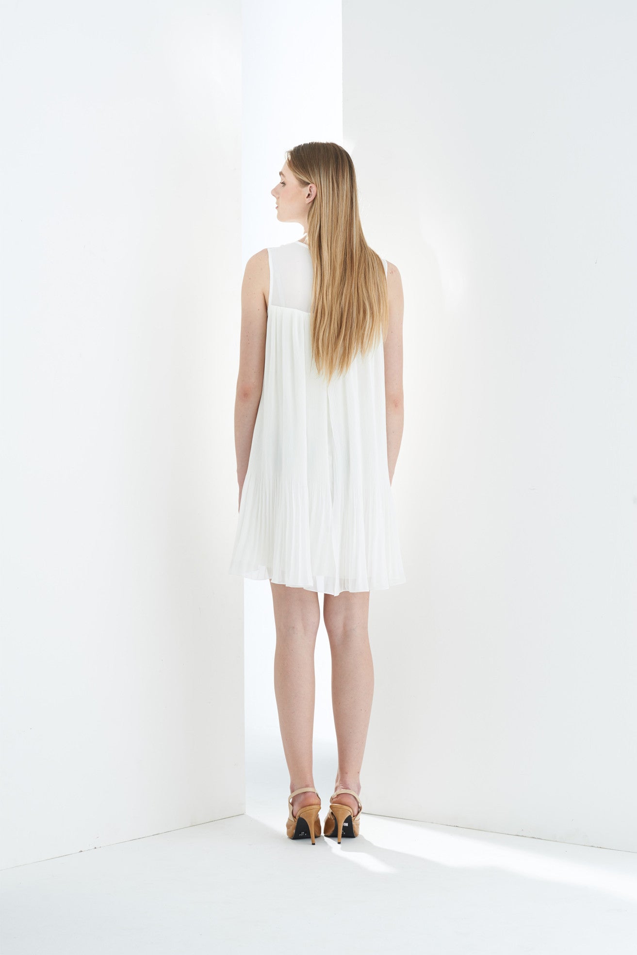 ZZ031512 Pleated Dress