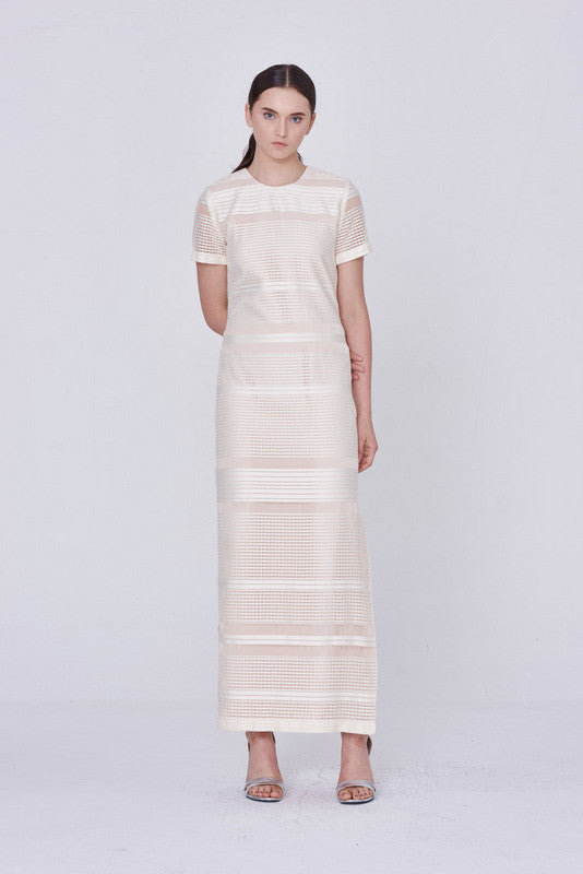 ZV061613DCR : LACE MAXI DRESS