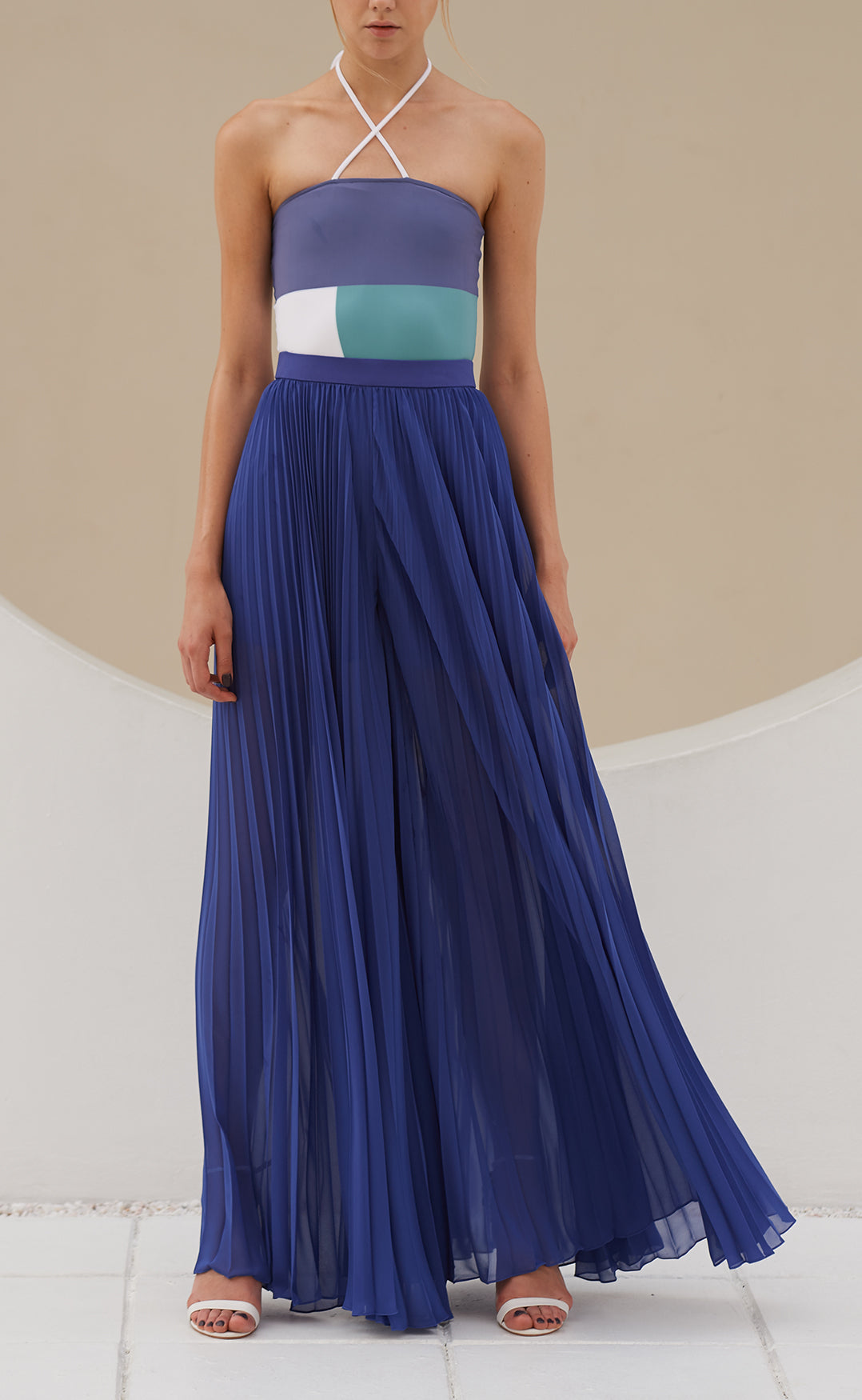 ZM021806P : PLEATED PANTS