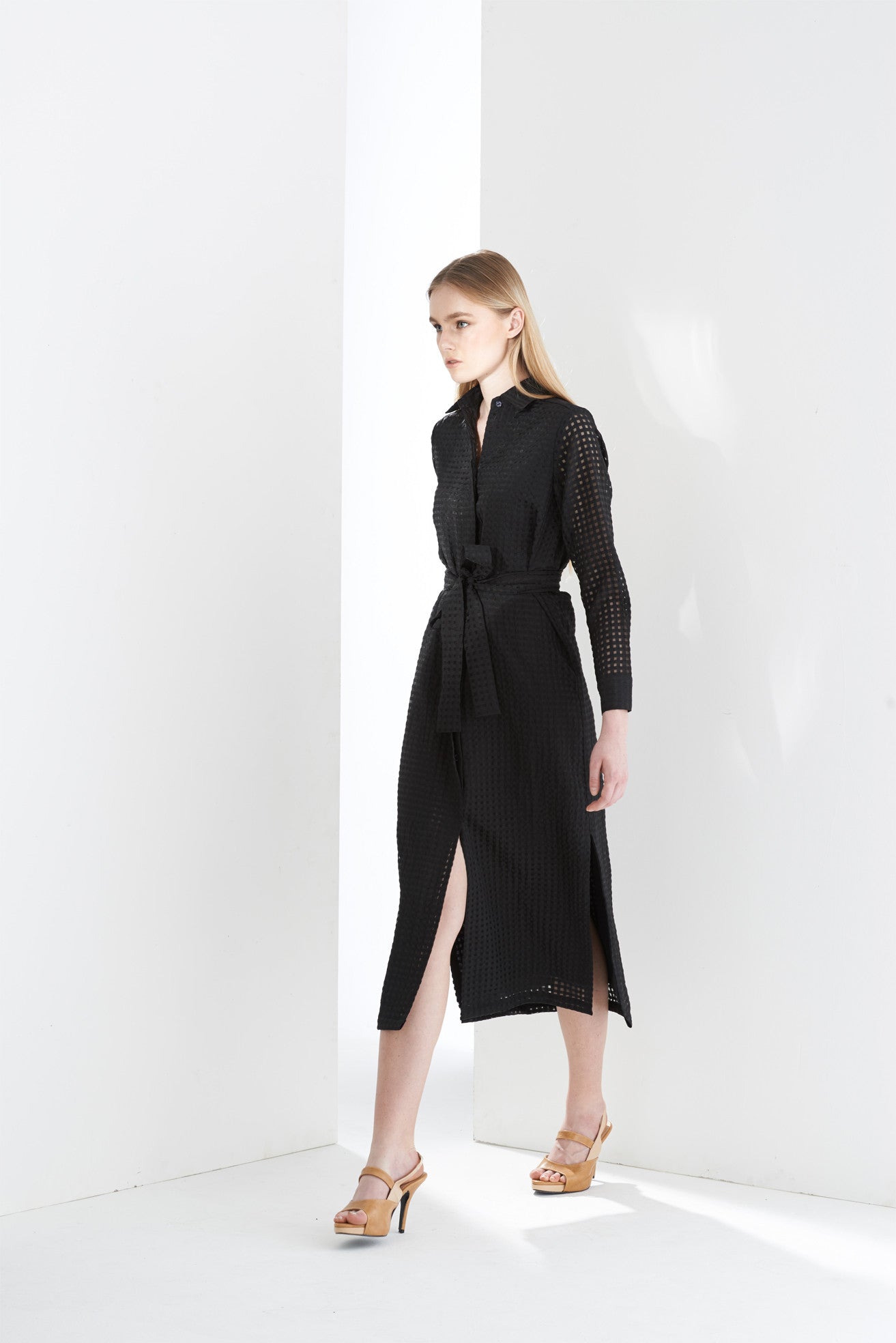 ZZ031502 Shirt Maxi Dress