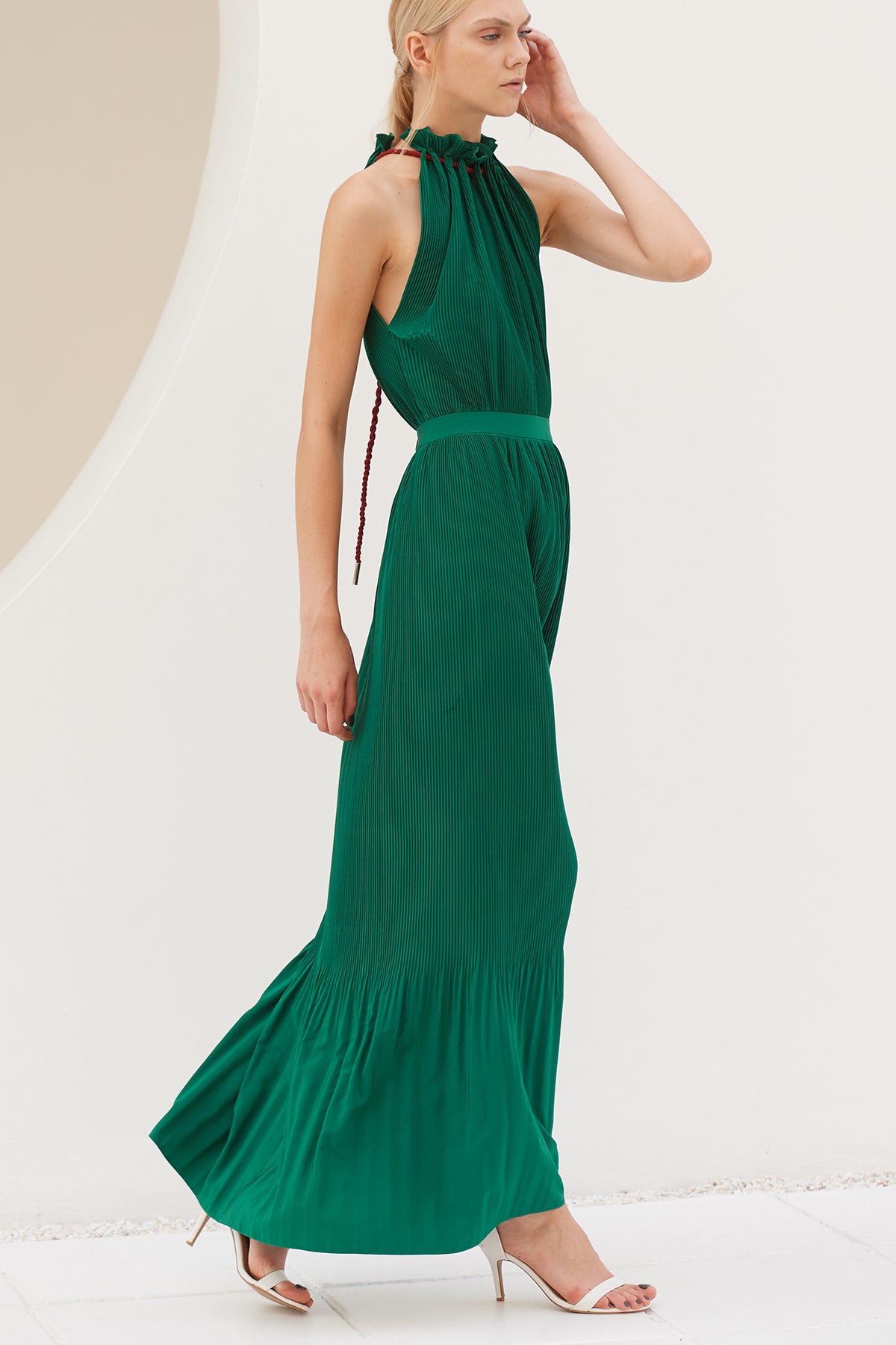 ZM021834SGN : PLEATED SKIRT